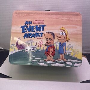 An Event Apart Cartoon Lunchbox